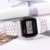 CASIOCasio Youth Digital Cube Watch 'Metallic Silver Black'