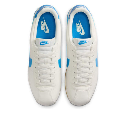 NikeCortez Leather 'Sail Gum Yellow Light Photo Blue'