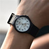 CASIOSports Quartz Waterproof Mens White Analog