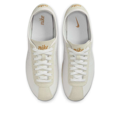 Nike(WMNS)  Cortez 'White Bronze Perforated Swoosh'
