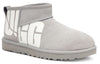 UGG(WMNS)  Classic Ultra Mini Chopd 'Light Grey'