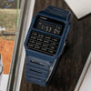 CASIOYOUTH Vintage Calculater Muli-Functional Unisex Mens Blue Digital