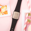 CASIOCasio Retro Fashion Analog Cube Watch 'Black'