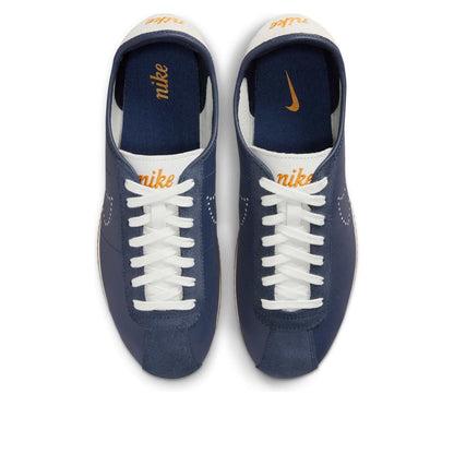 Nike(WMNS)  Cortez Leather 'Midnight Navy Bright Ceramic Gum'