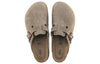 BirkenstockBoston Soft Footbed Regular 'Oiled Leather Tobacco Brown'