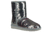 UGG(WMNS)  Classic Short Sequin 'Silver'