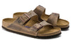 BirkenstockArizona Soft Footbed Oiled Leather 'Tobacco Brown'