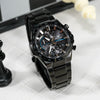 CASIOCasio Edifice Classic Solar Powered Analog Watch 'Black Sapphire Crystal'