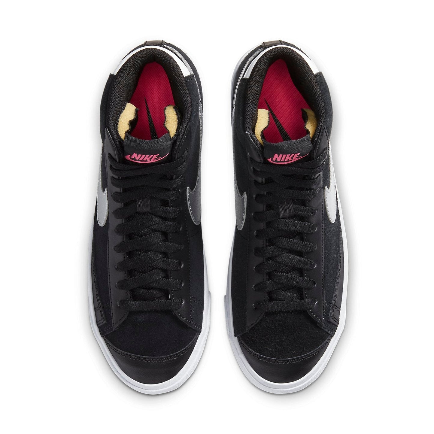 Nike(WMNS)  Blazer Mid Vintage '77 'Black Metallic Silver'