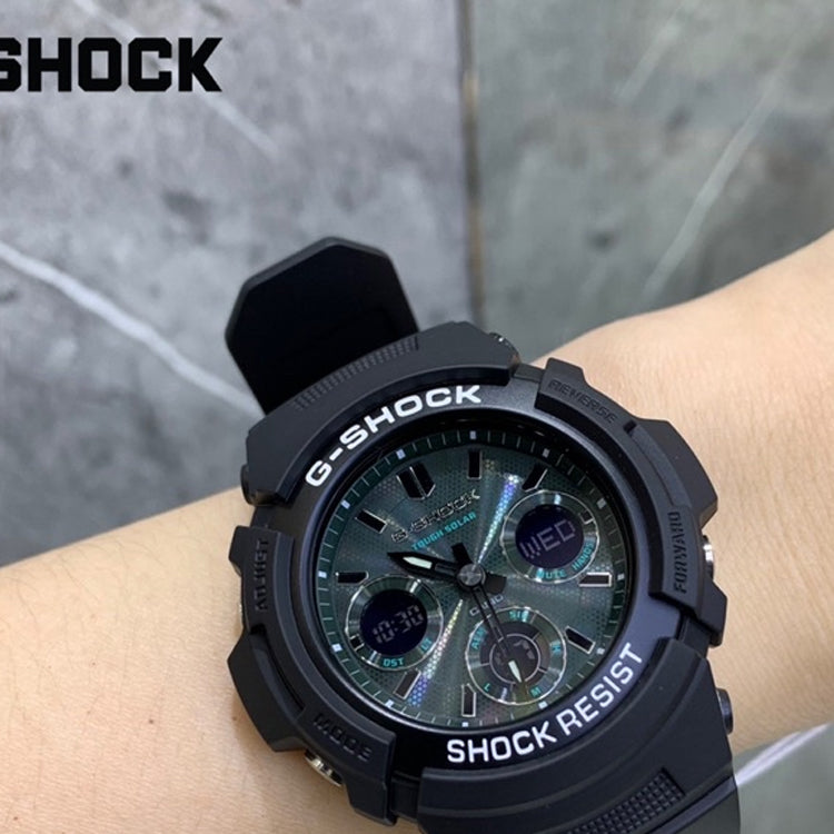 CASIOG-Shock Analog-Digital 'Black Green'
