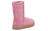 UGG(WMNS)  Classic Short II Boot Cozy Stay Warm Pink Red Fleece Lined