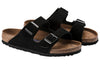 BirkenstockArizona Soft Footbed Suede Leather Narrow Fit 'Black'