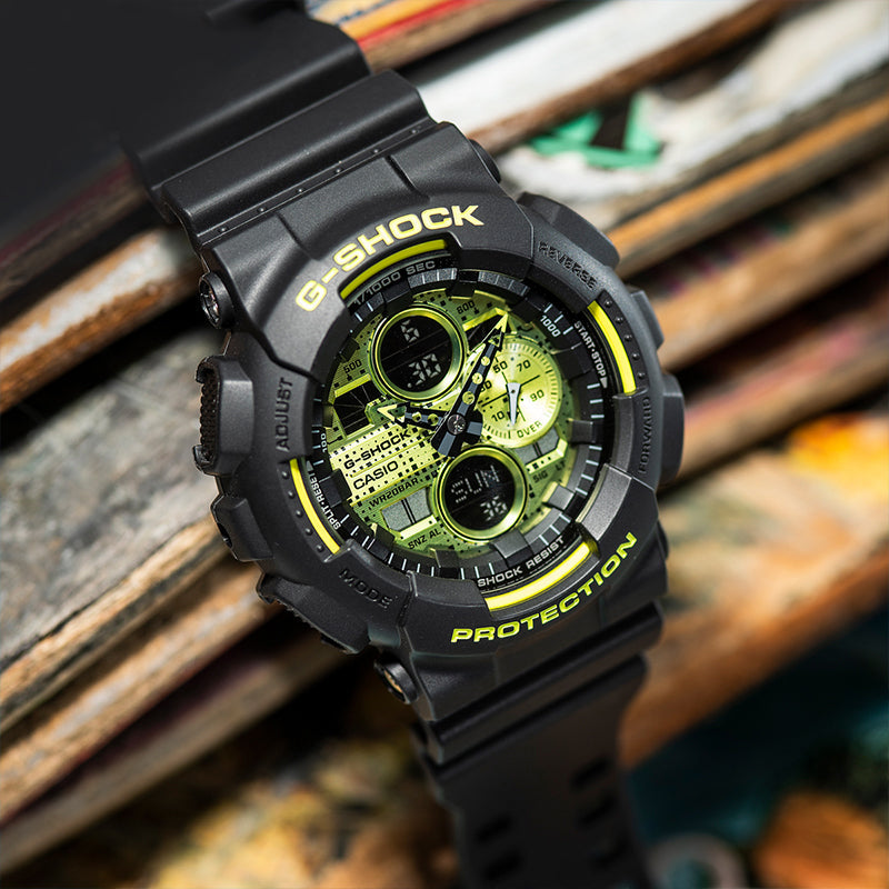 CASIOG-Shock Analog-Digital 'Black Green'