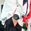 adidasMineral Blue Resin Strap Watch 'Blue'