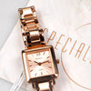 CASIOSHEEN Sapphire Crystal Rose Gold Analog