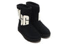 UGG(WMNS)  Classic Short 2 Chopd 'Black White'