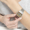 CASIOStainless Steel Strap Mens Silver Digital