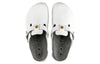 BirkenstockBoston ESD Natural Leather Narrow Fit Sandals 'White'