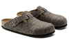 BirkenstockBoston Wool Felt Sandals 'Cacao'