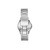 CASIOENTICERSeries Stainless SteelStrapQuartzWatch Men's Silver Waterproof EDIFICE Mens White Analog