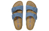 BirkenstockArizona Soft Footbed Suede Leather Sandals 'Elemental Blue'