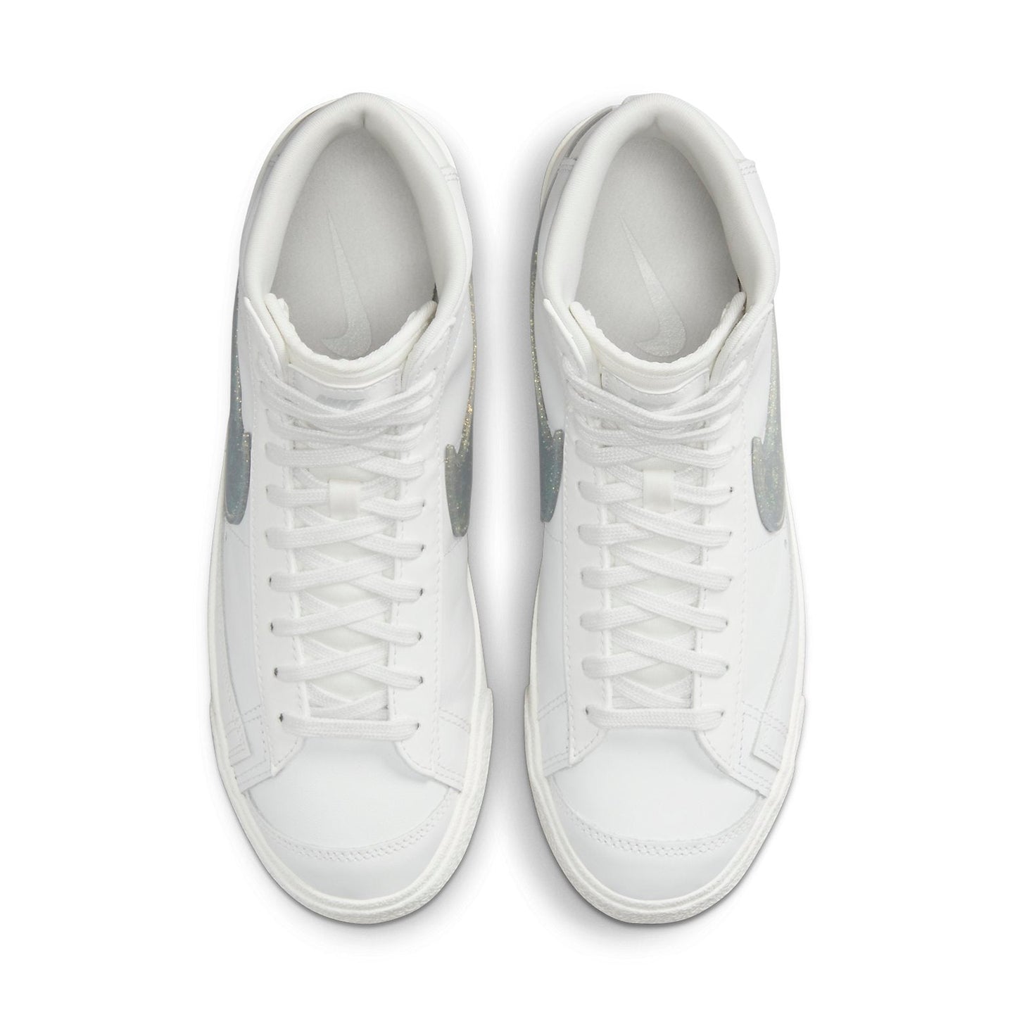 Nike(WMNS)  Blazer Mid '77 Essential 'Glitter Swoosh - Dusty Sage'
