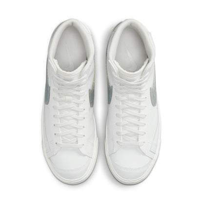 Nike(WMNS)  Blazer Mid '77 Essential 'Glitter Swoosh - Dusty Sage'
