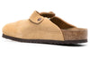 BirkenstockBoston Suede Leather 'Latte Cream'