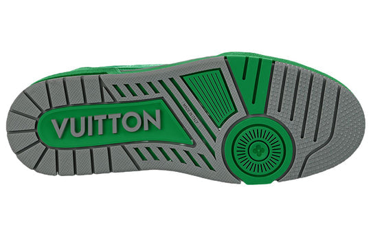 LOUIS VUITTON Trainer Sneakers 'Green Grey' 1AA6VF
