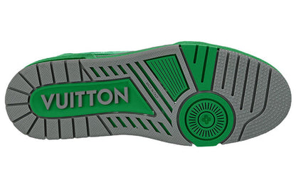 LOUIS VUITTON Trainer Sneakers 'Green Grey' 1AA6VF