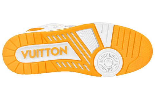 LOUIS VUITTON LV Trainer 'White Yellow Velcro' 1A9ZD6