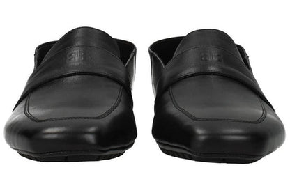 Balenciaga City Sabot Loafer 'Black Leather' 636924WA72L1000