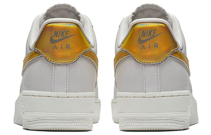 (WMNS) Nike Air Force 1 Low 'Metallic Platinum Metallic Gold' AR0642-001