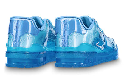 LOUIS VUITTON Trainer Sneakers 'Blue PVC' 1A8KK4