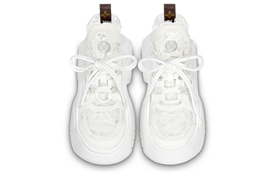 (WMNS) LOUIS VUITTON Archlight 2.0 Platform Sneakers 'White Lace' 1ABI41