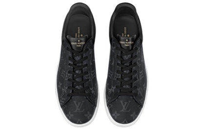 LOUIS VUITTON Luxembourg Sneakers 'Black Logo Monogram' 1A4PAT