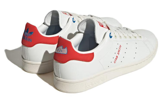 (WMNS) adidas originals Stan Smith 'White Red' ID4542