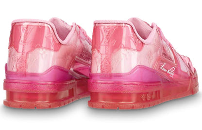 LOUIS VUITTON Trainer Sneakers 'Pink PVC' 1A8KJM
