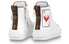 (WMNS) LOUIS VUITTON Stellar Ankle Sneakers 'White Poker with Back Monogram' 1A8MR6