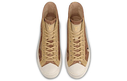 LOUIS VUITTON Tattoo Monogram Ankle Sneakers 'Brown Camo Monogram' 1A5YVM