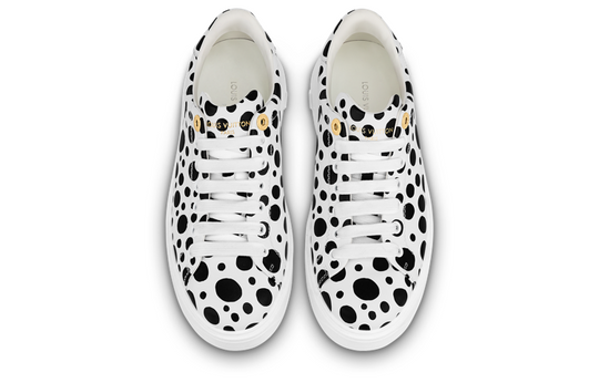 (WMNS) LOUIS VUITTON x YAYOI KUSAMA Sneaker 'White with Black Dots' 1AB9VA