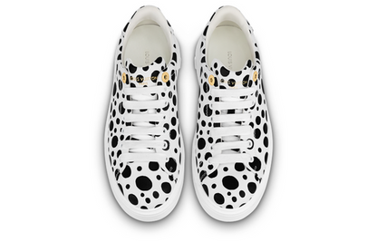 (WMNS) LOUIS VUITTON x YAYOI KUSAMA Sneaker 'White with Black Dots' 1AB9VA