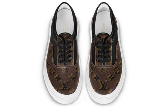 LOUIS VUITTON Trocadero Sneakers 'Brown Monogram' 1A7R03
