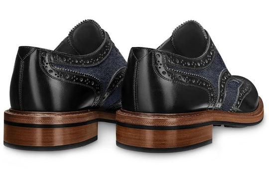 LOUIS VUITTON LV Voltaire Derby Shoes 'Black' 1A5WYR