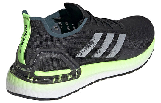 adidas Ultraboost PB Shoes 'Core Black Silver Metallic Signal Green' EH1226