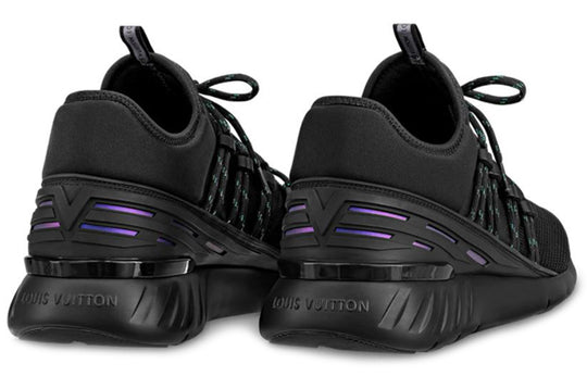 LOUIS VUITTON Fastlane Sneakers 'Black Neoprene Mesh' 1A5ZO0