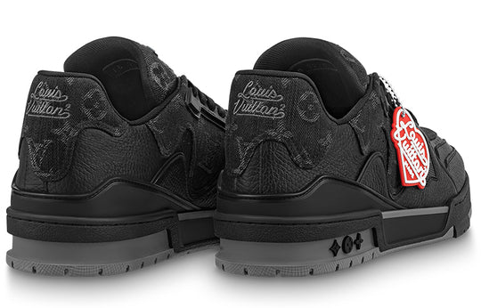 LOUIS VUITTON x Nigo LV Trainers 'Black Denim' 1A9IPH