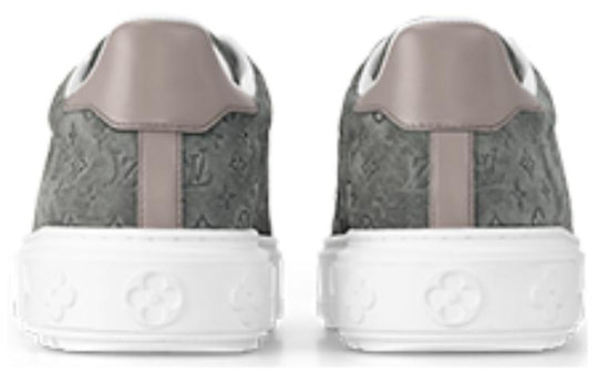 (WMNS) LOUIS VUITTON Time Out Sneakers 'Grey Minimonogram' 1ABR1M