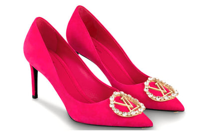 (WMNS) LOUIS VUITTON Madeleine Pumps 'Pink' 1A51YX