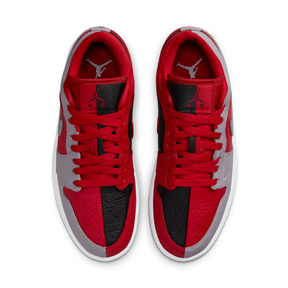 (WMNS) Air Jordan 1 Low SE 'Split - Gym Red Cement Grey' DR0502-600